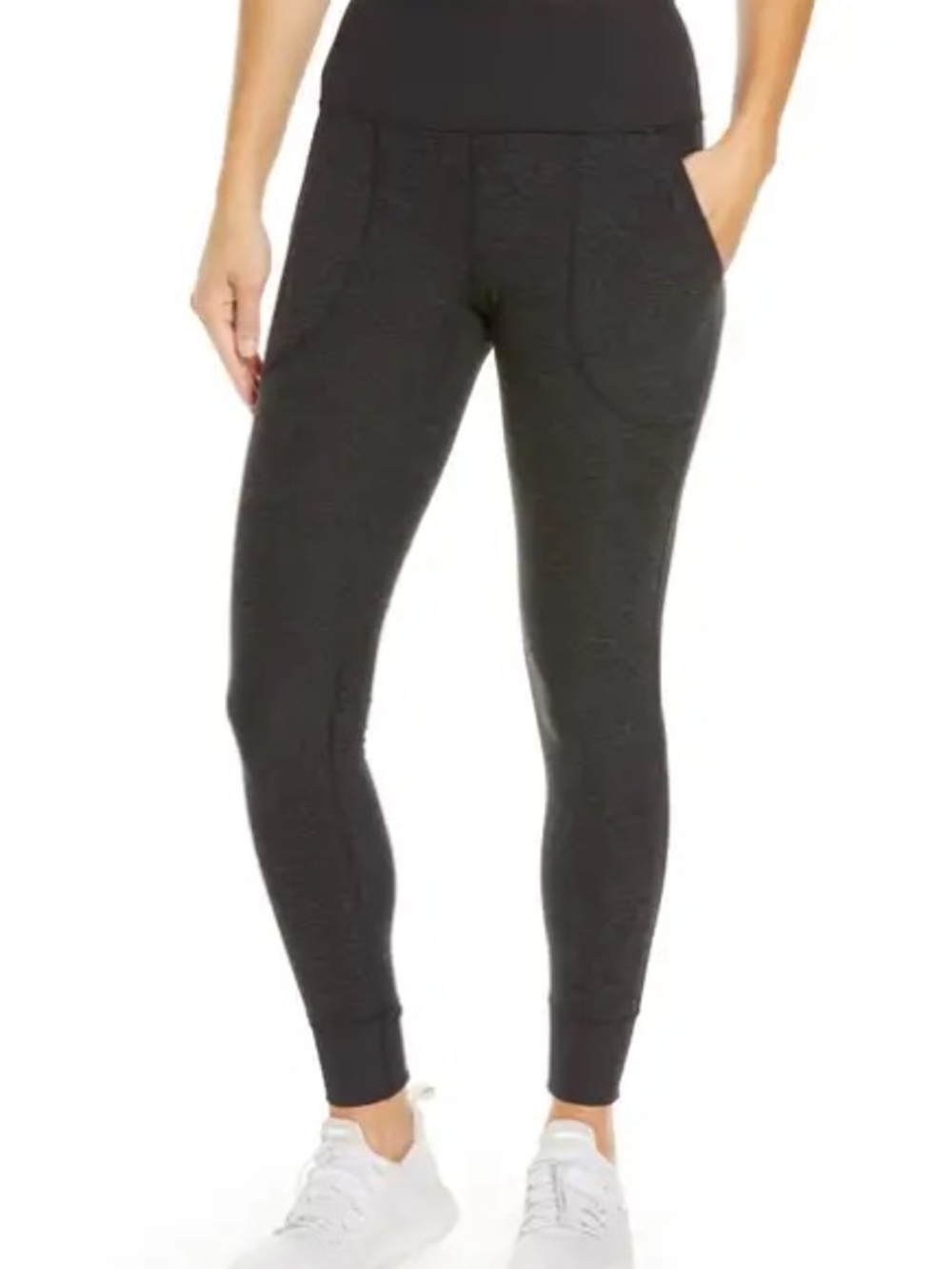 Zella Dark Gray Jogger Leggings with Front Pockets